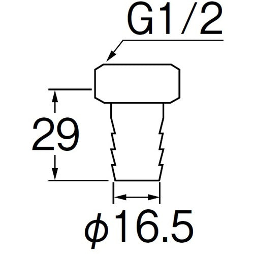 SANEI 유니온 너트(호스용) PT31-13 1개