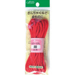 Clover Colored Cord Thin Red 26-136 1 pc