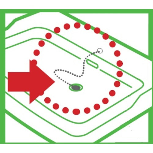 SANEI 세면용 쿠사리 부착 고무 마개(블랙 PH28 1개)