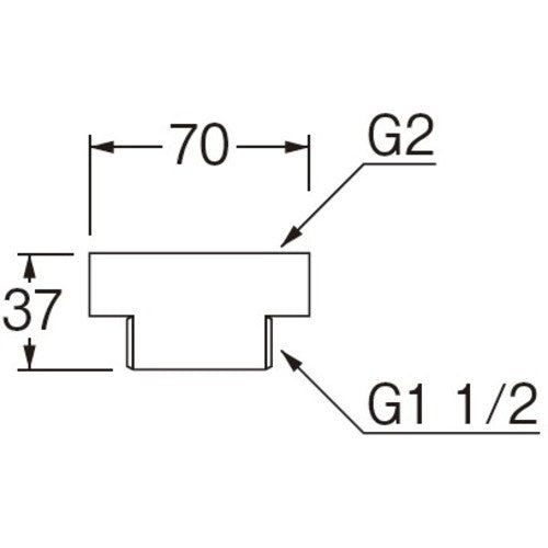 SANEI Drain Hose Adapter PH62A-830 1 piece