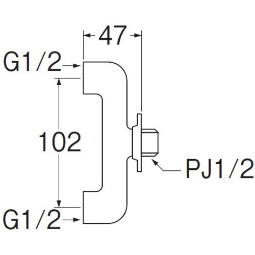 SANEI 후타마타 소켓 JB13A-13 1개