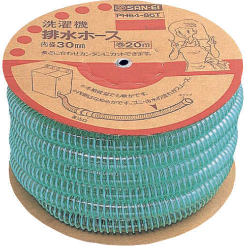 SANEI 세탁기 배수 호스(20m) PH64-86T 1개