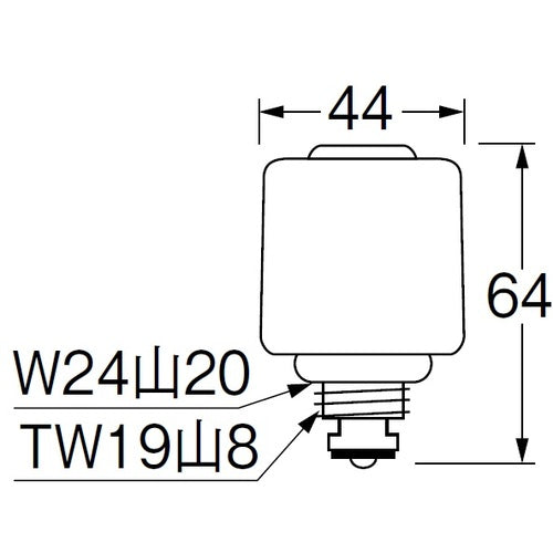 SANEI 給水栓上部 PR19AK-13 1 個