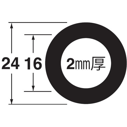 SANEI 논아스 유니온 패킹 KR40-3-30S-20 1상자