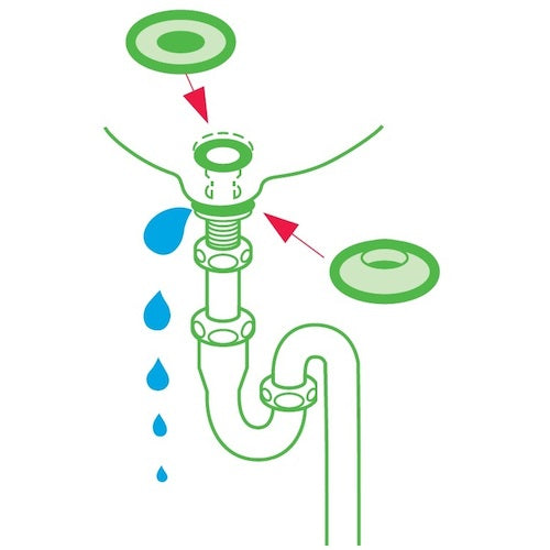 SANEI Drain plug mounting gasket PP42-14S-32 1 piece