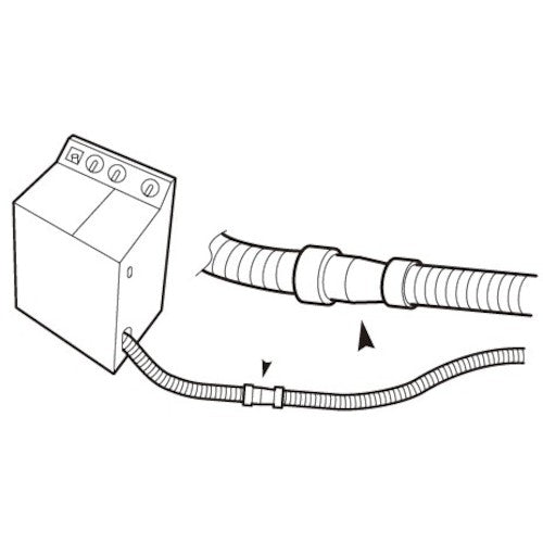 SANEI Washing Machine Drain Hose Inlet PH64-87T 1 pc