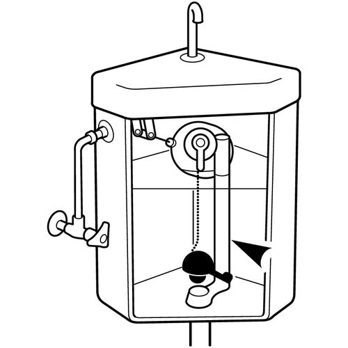 SANEI ロータンクサイフォン PH84-32 1 個