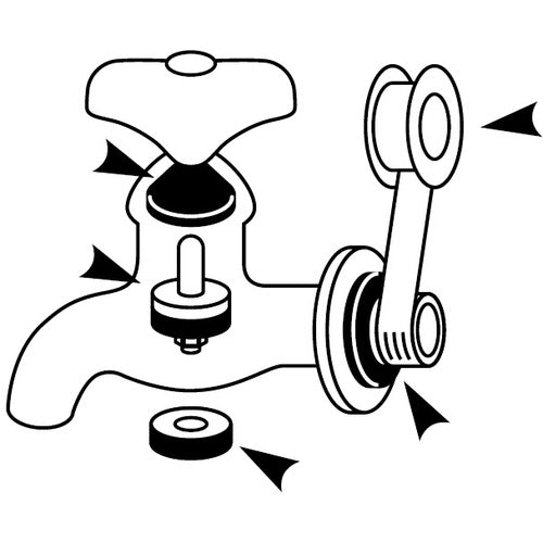 SANEI 수전 교체 부품 PP90-13 1 개