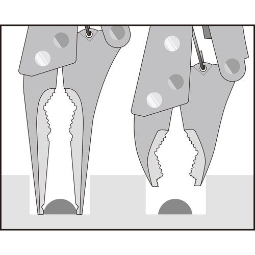 쓰리 피크스 테이퍼 트러스 나사 바이스 165mm DS-165T 1 丁