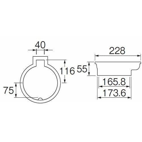 SANEI 밸브 박스 R810-150 1 개