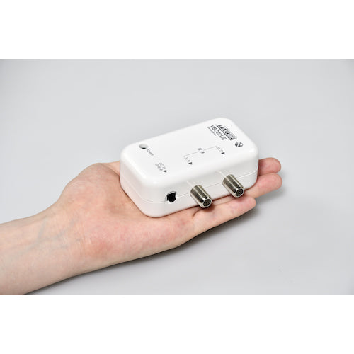 일본 안테나 탁상형 UHF 부스터 CS·BS 패스 4K8K 대응 실내용 22dB NAVBC22UE-BP 1개