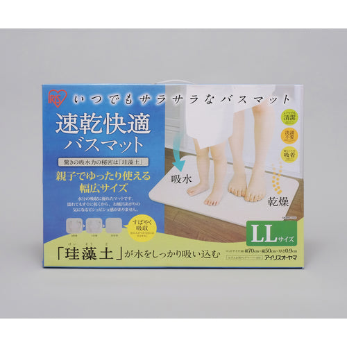 IRIS 524184 速乾快適バスマットLL SKBM-7050 1 枚