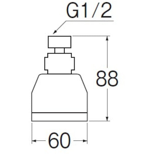 SANEI 丸回転シャワーヘッド S10F 1 個