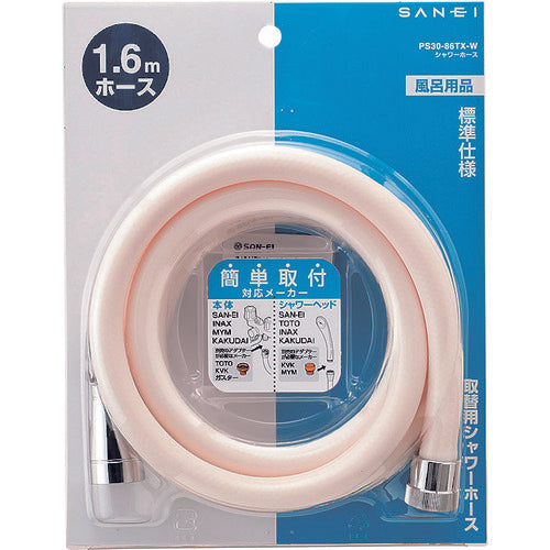 SANEI 샤워 호스 화이트 PS30-86TX-W 1 개
