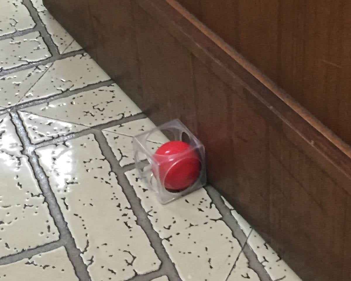 Sanyo Door Stopper Door Cube Pink