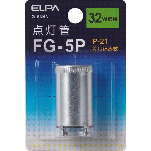 ELPA lighting tube FG-5P G-53BN 1 PK