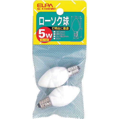 ELPA 촛불 구백 G-11H(W) 1개