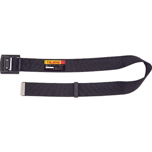 Tajima Waist Belt Aluminum One Finger Black Buckle Curved S Size BABCS110-BK 1 Piece