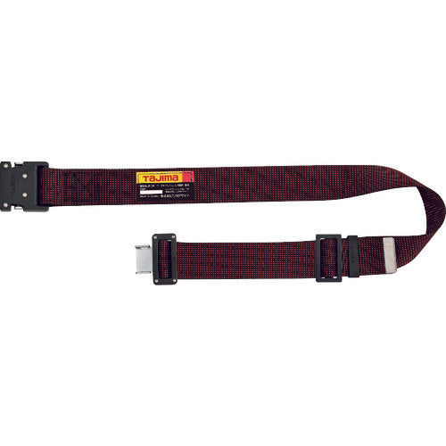 Tajima Waist Belt Aluminum One-Touch Black Buckle Dot Pattern Dot Red Size L BWL145-DRE 1 pc