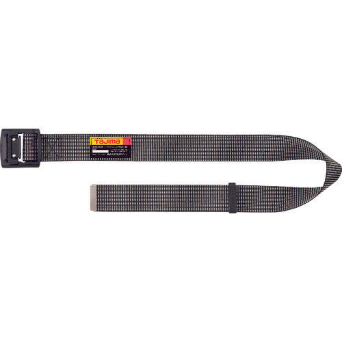 Tajima Waist Belt Aluminum One Finger Black Buckle Dot Pattern White Dots M Size BAM125-DWH 1 pc