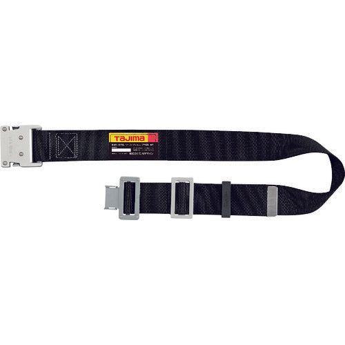 Tajima Waist Belt Aluminum One-Touch Buckle Black S Size BWS110-BK 1 Piece