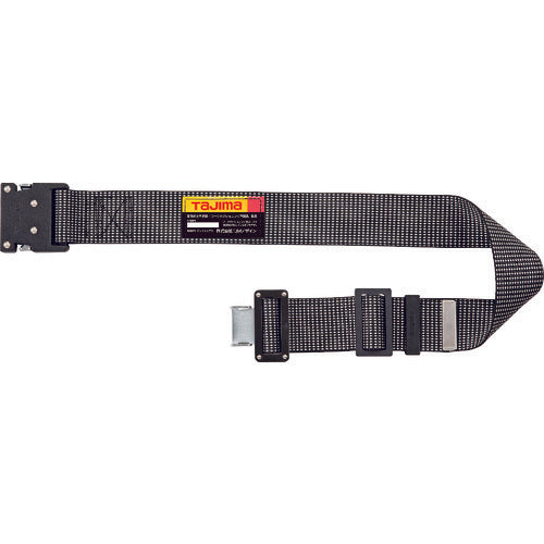 タジマ 胴ベルト アルミワンタッチ黒バックルドット柄 ドット白 Sサイズ BWS110-DWH 1 個