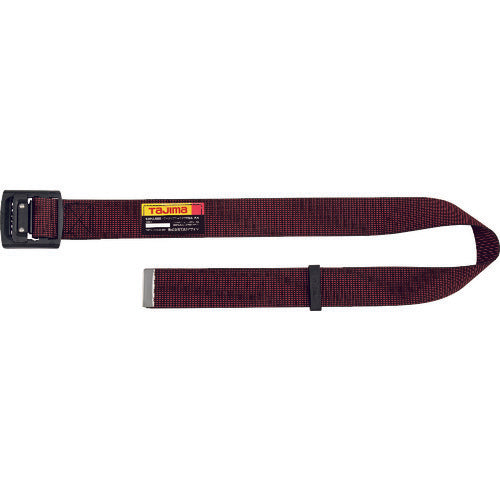 タジマ 胴ベルト アルミワンフィンガー黒バックルドット柄 ドット赤 Mサイズ BAM125-DRE 1 個