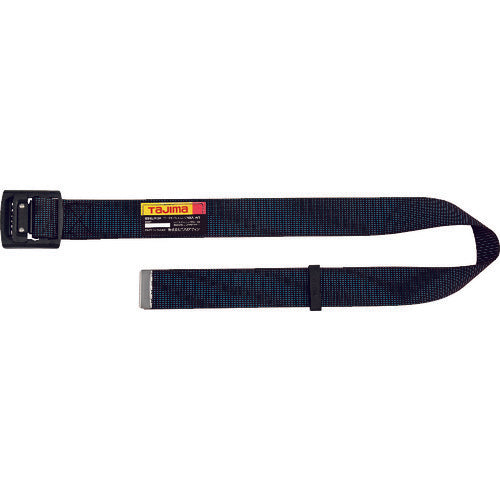 タジマ 胴ベルト アルミワンフィンガー黒バックルドット柄 ドット青 Mサイズ BAM125-DBU 1 個