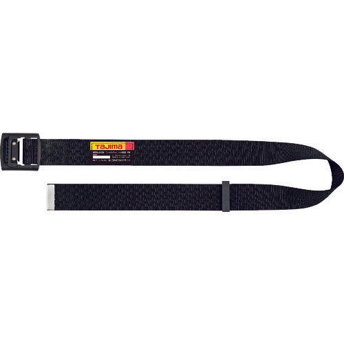 タジマ 胴ベルト アルミワンフィンガー黒バックル Mサイズ BABM125-BK 1 個