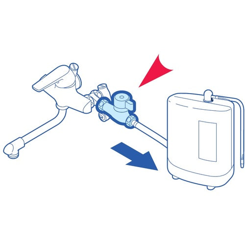 SANEI 浄水器接続用化粧バルブ PV271S-13 1 個