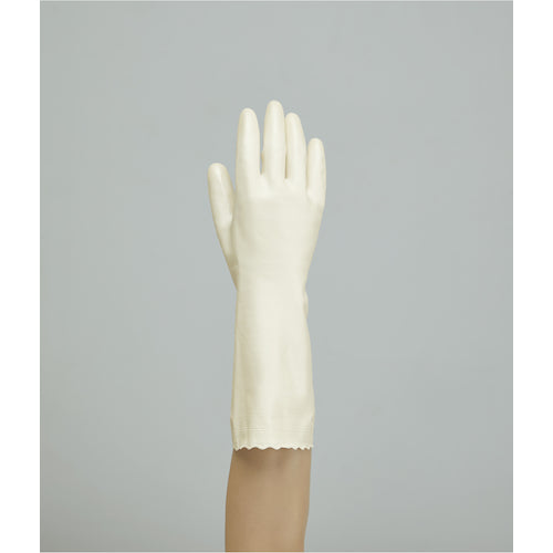 S.T. Vinyl Gloves Family Premium Touch Hyaluronic Acid L White ST71209 1 pair