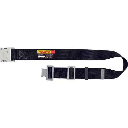 Tajima Waist Belt Aluminum One-Touch Buckle Black L Size BWL145-BK 1 pc