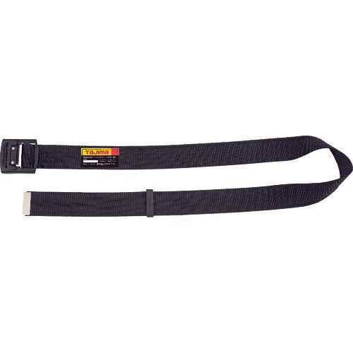 タジマ 胴ベルト アルミワンフィンガー黒バックル カーブ Lサイズ BABCL145-BK 1 個