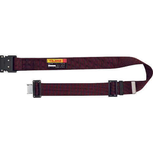 Tajima Waist Belt Aluminum One-Touch Black Buckle Dot Pattern Dot Red Size M BWM125-DRE 1 pc