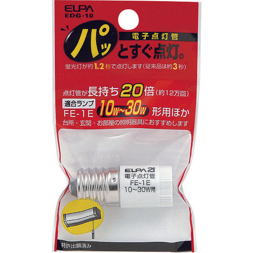 ELPA electronic lighting tube FE1E EDG-10 1 piece