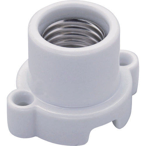 ELPA 丸型レセップ E26 6A ホワイト SB-2617H-W 1 個