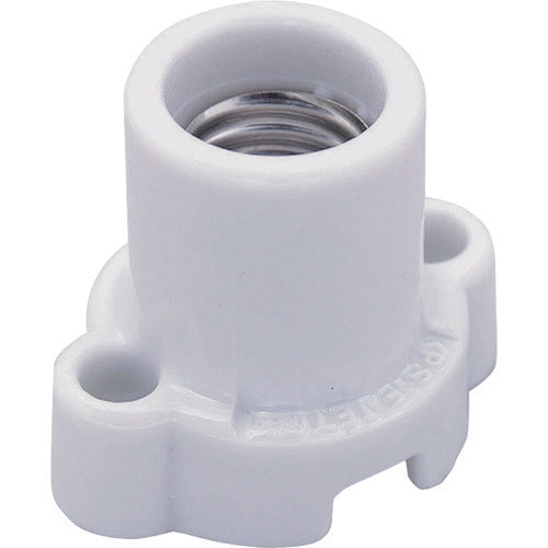 ELPA Round Receptacle E17 3A White SB-1713H-W 1 pc