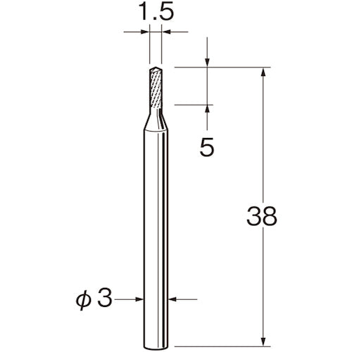 LUTHER Carbide Cutter for FRP K8931 1 bag