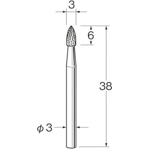 LUTHER Titanium Alumina Coated Carbide Cutter K8012 1 bag