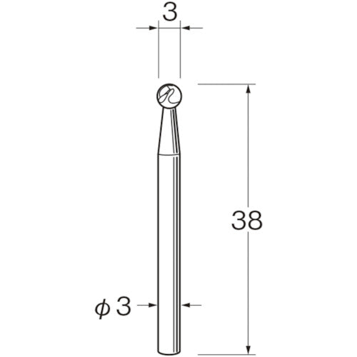 LUTHER Carbide Cutter for Light Alloys K7216 1 bag