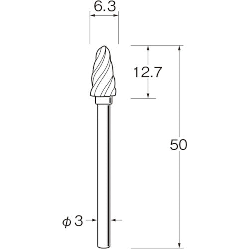 Lutter Carbide Cutter for Light Alloys K7341 1 piece