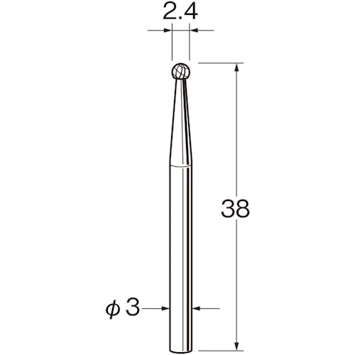 LUTHER Titanium Alumina Coated Carbide Cutter K8002 1 piece