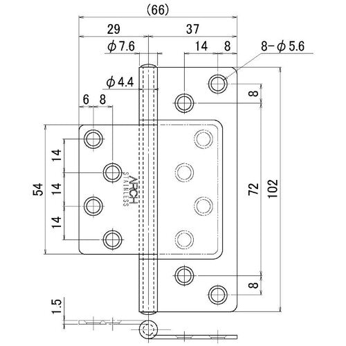 ARCH Flash 102mm Amber TN4300-102AN 1 piece
