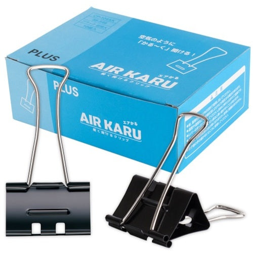 플러스 35546) 더블 클립 에어 카루 초특대 10개 CP-104AK CP-104AK (35546) 1상자