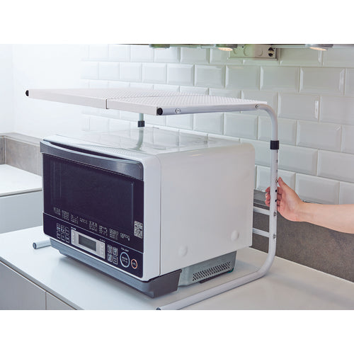 TENMA ファビエ2 電子レンジラック(伸縮式) 811000656 1 個