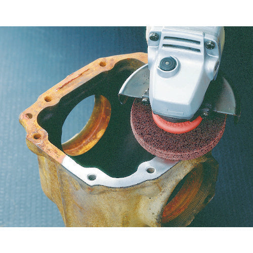 3M スコッチ・ブライト ベベルレッド 電動工具用 #320相当 BEBERU RED 5 個