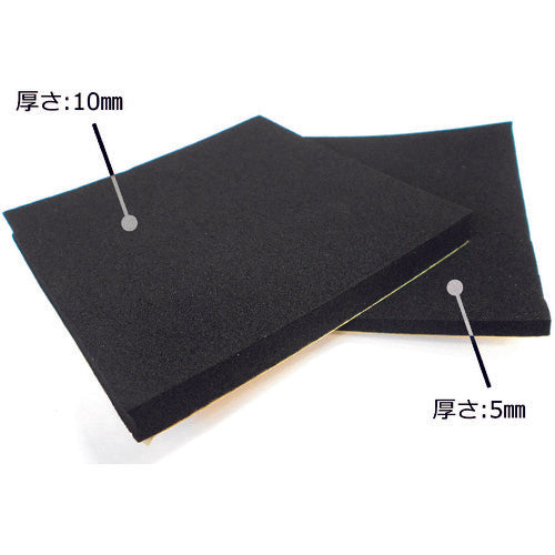 WAKI NR sponge rubber with adhesive SPN-14 10 x 200 x 200 mm SPN-14 1 sheet