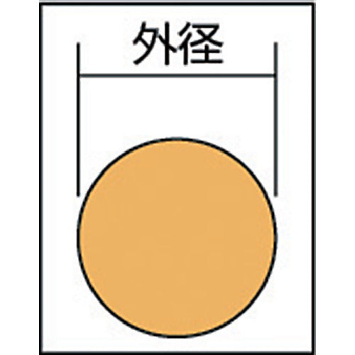 TRUSCO Urethane Rubber Cylinder Φ15X500mm OUE01500-05 1 pc