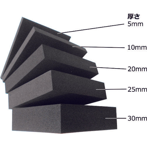 WAKI NR sponge rubber NRS-07 10X200 NRS-07 1 piece