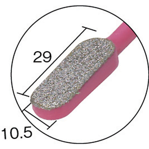 TRUSCO Diamond Wrapper Small #180 GDH-180 1 piece